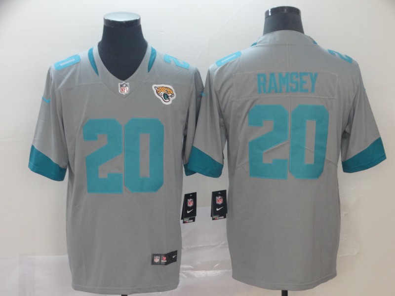 Men Jacksonville Jaguars 20 Ramsey grey Nike Limited NFL Jerseys
